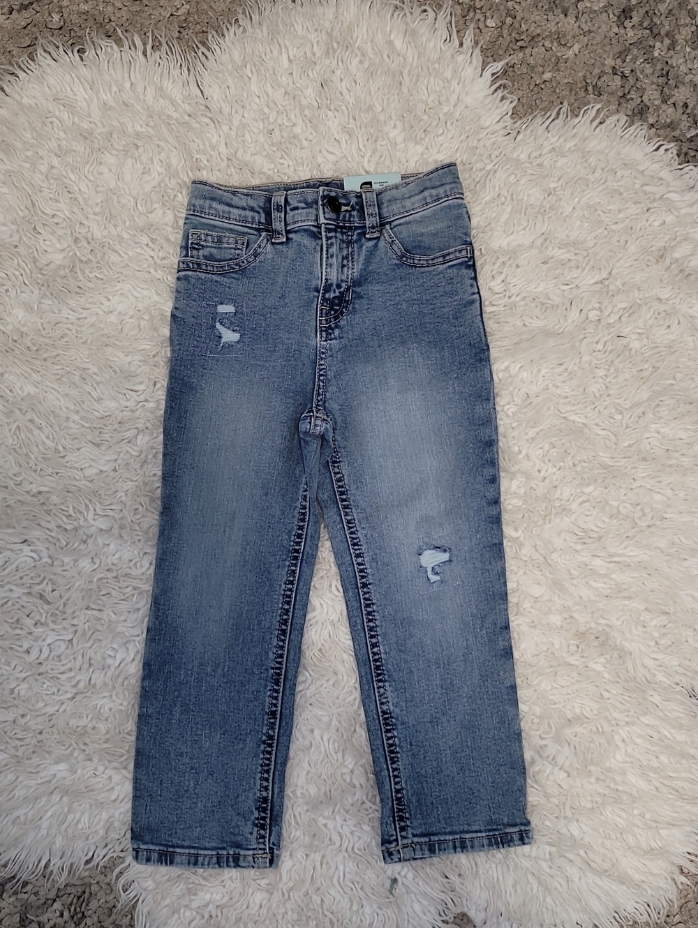 okie dokie Light Blue Straight-Leg Women's Jeans